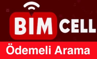 Bimcell Ödemeli Arama ve Beni Ara Mesajı