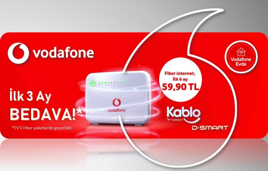 Vodafone Sınırsız 44,90₺�e Ev 2021 Kampanyası