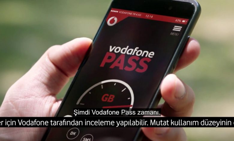 Vodafone Günlük, Haftalık ve Aylık Pass Paketleri