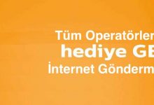 Hediye İnternet Gönderme: Turkcell, Vodafone, Türk Telekom
