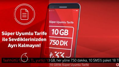 Vodafone Faturalı Tarifelerde En Avantajlı Paketler