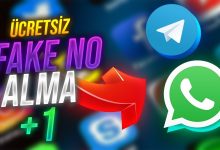 Sms, Whatsapp ve Telegram Sahte (Fake) Numara Alma