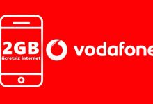 Vodafone 4.5 G 2 GB Hediye İnternet Kampanyası