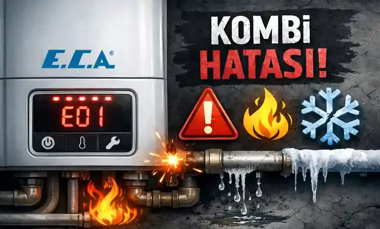E.C.A. Kombi Hatası Nasıl Çözülür? Arıza Kodları ve Resetleme