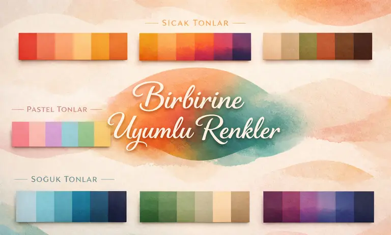 Renklerin Uyumu: Birbirine Uyumlu Renkler Hangileridir?