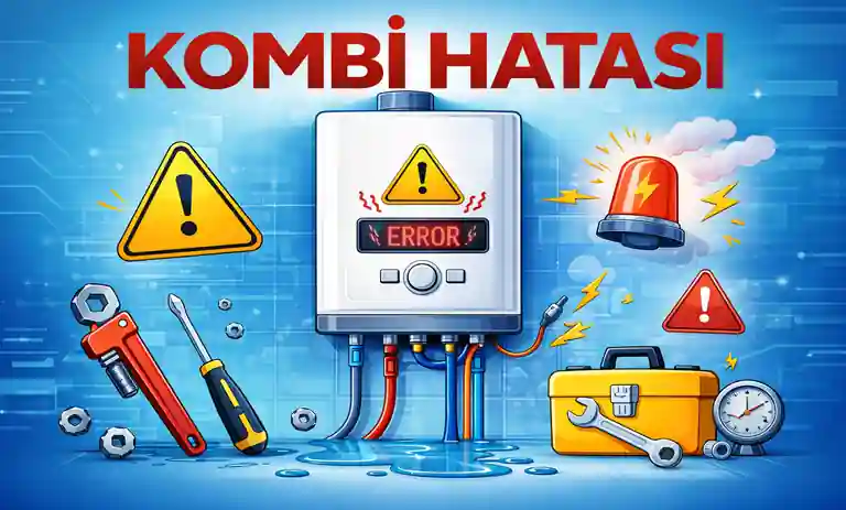 Kombi Hata Kodları Nedir? Kombi Arıza Çeşitleri ve Çözümü