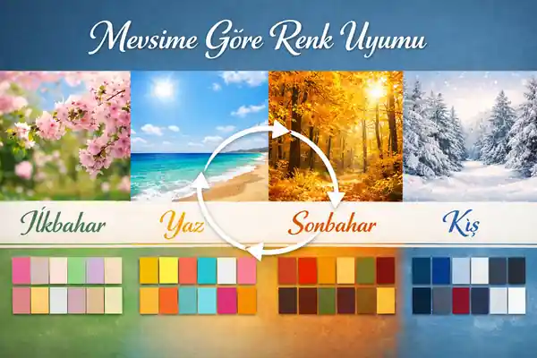 Mevsime Göre Renk Uyumu Seçimi