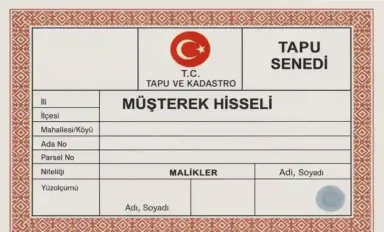 Müşterek Tapu Nedir? Müşterek Tapu Nasıl Alınır ve Satılır?
