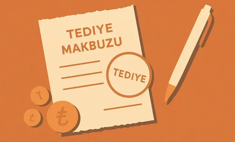 Tediye Makbuzu Nedir? Nasıl Doldurulur? Örnek Tediye Makbuzu