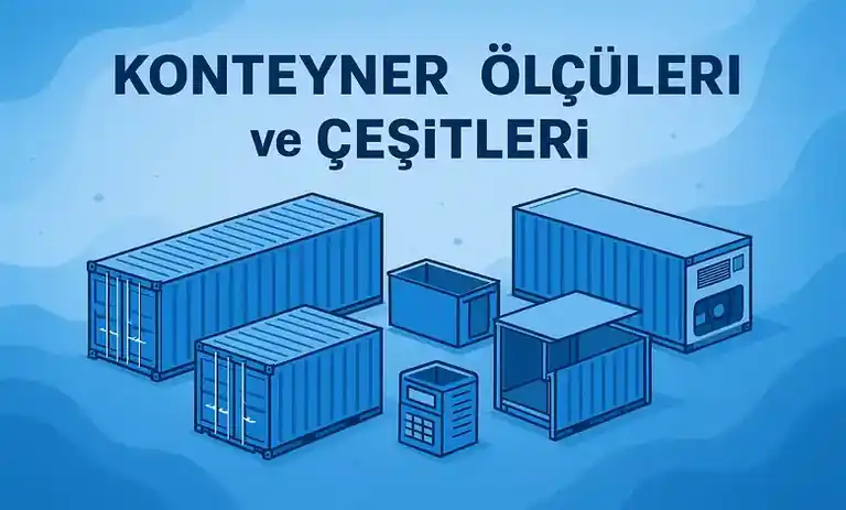 Konteyner Ölçüleri ve Çeşitleri Nedir?