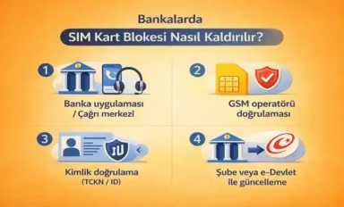 Bankalardaki SIM Kart Blokesi Nasıl Kaldırılır?