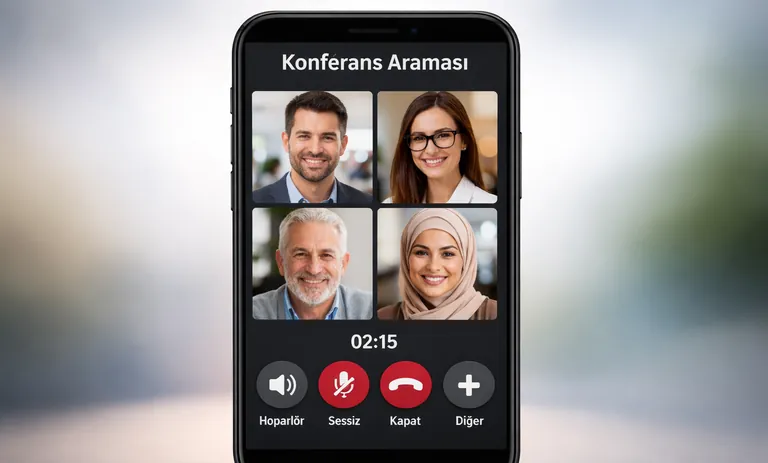 Telefon Aramasında Konferans Nasıl Yapılır, Nasıl Anlaşılır?