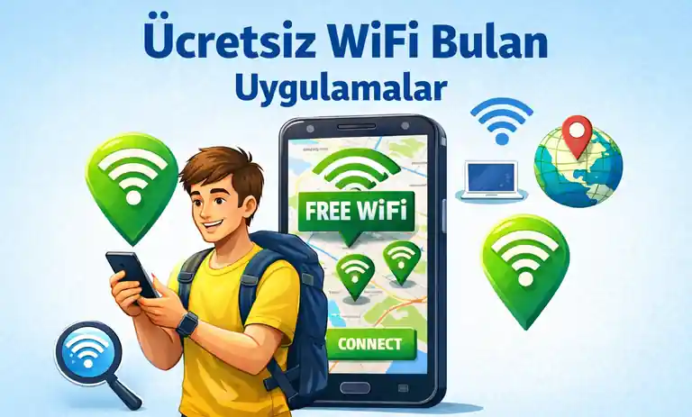 Ücretsiz Wifi Bulan En İyi 14 Uygulama