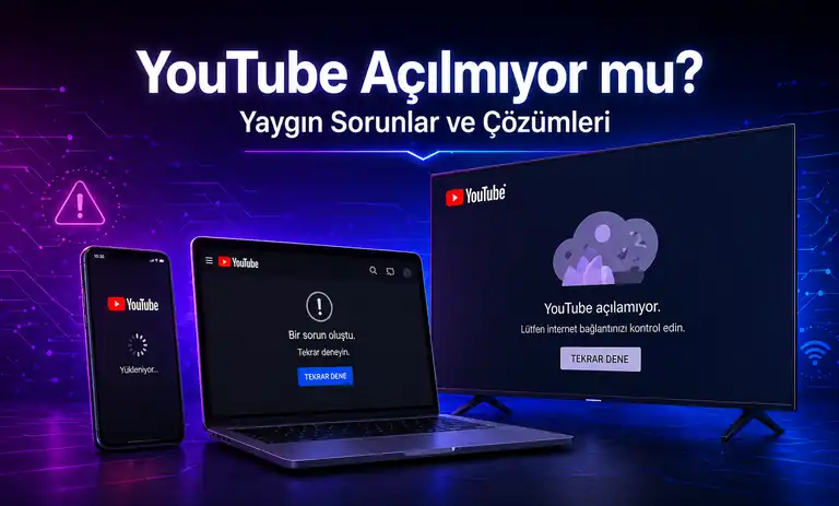 YouTube Açılmıyor: Bazı Özellikler Neden Çalışmıyor?