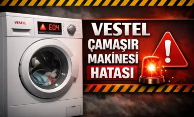 Vestel Çamaşır Makinesi Hata Kodları ve Çözümleri 2026