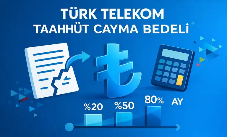 Türk Telekom Taahhüt Cayma Bedeli Öğrenme ve Hesaplama 2026