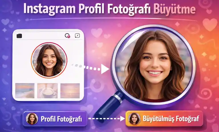 Instagram Profil Fotoğrafı Büyütme (PP Zoom Görme) Yöntemleri