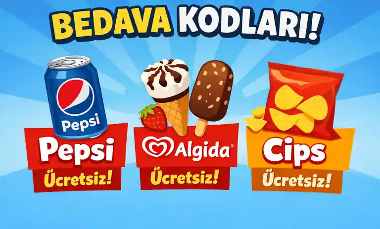 Bedava Pepsi, Algida ve Cips Kodları Bulma Taktikleri 2026