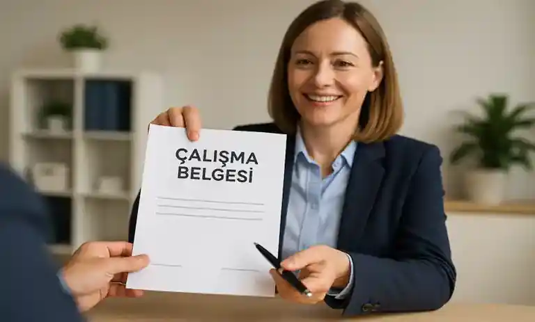 Çalışma Belgesi Nasıl Alınır? Çalışma Belgesi Örneği 2026