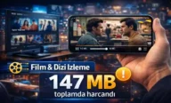 2 Saat Film ve 1 Saat Dizi Bölümü Kaç MB İnternet Harcar?
