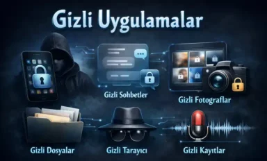 Android ve iPhone'da Gizli Uygulamalar Nerede? Nasıl Açılır?