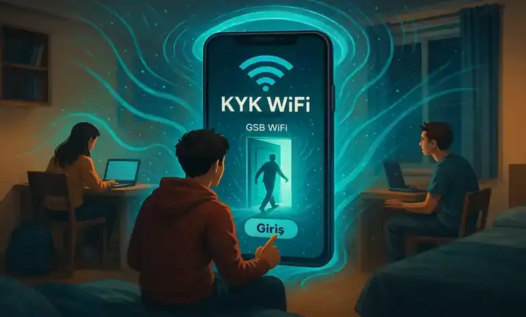 GSB WiFi Şifre İşlemleri: KYK İnternete Bağlanma Giriş Çıkış