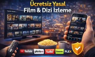 Ücretsiz Yasal Film & Dizi İzleme Siteleri ve TV Uygulamaları