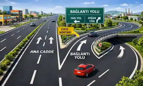 Bağlantı Yolu Nedir? Ehliyet Sınavındaki Soru Cevaplar