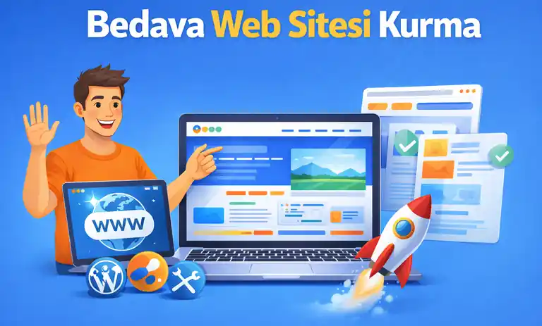 Bedava Web Sitesi Kurma: Hosting ve Domain Alma 2026
