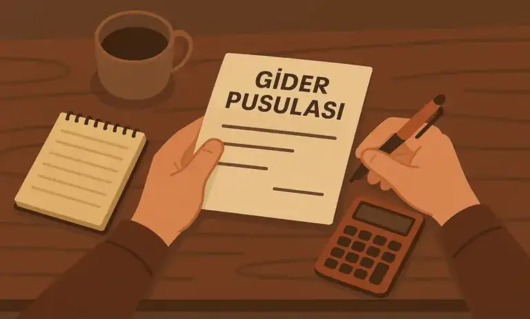 Gider Pusulası Nedir? Nasıl Kesilir? Gider Pusulası Örneği
