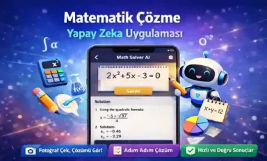 Matematik Soru ve Problemi Çözen Yapay Zeka Aracı 10 Uygulama