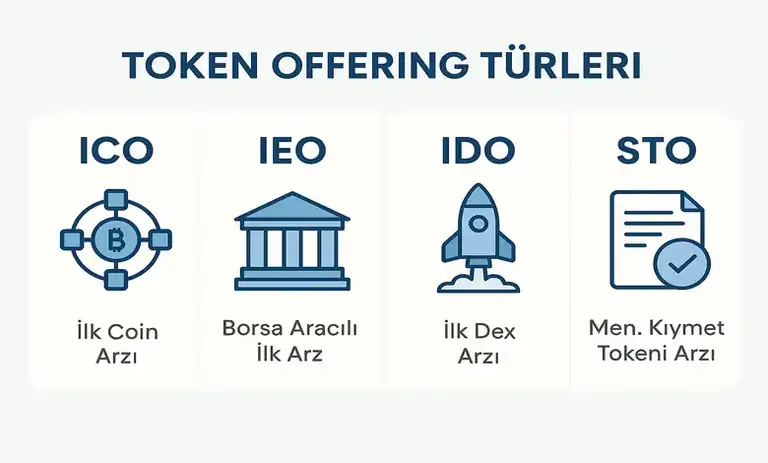 ICO, IEO, IDO, ve STO Arasındaki Farklar Nelerdir?