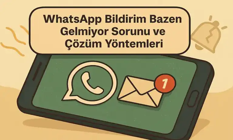 WhatsApp Bildirim Bazen Gelmiyor Sorunu ve Çözüm Yöntemleri