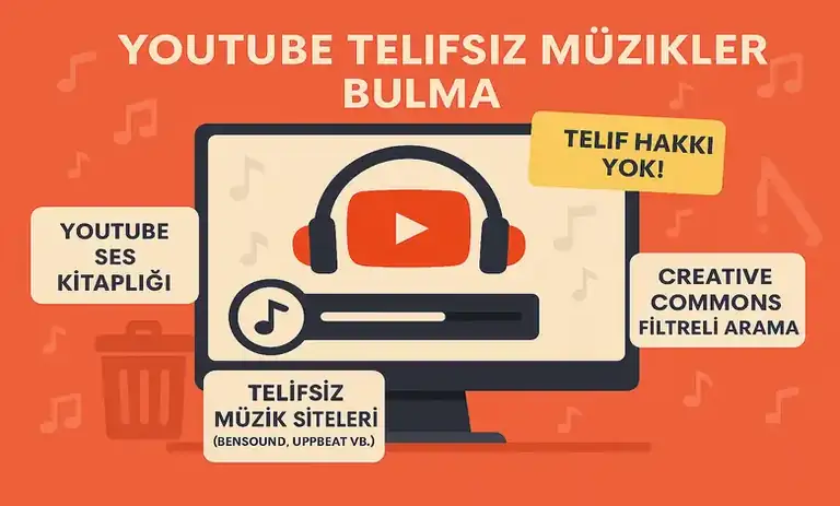 Youtube Telifsiz Müzikler Nasıl Bulunur?