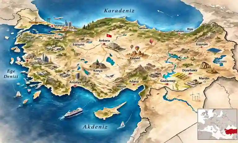 Türkiye’de Mutlaka Gezilmesi Gereken En Güzel 150 Yer 2026